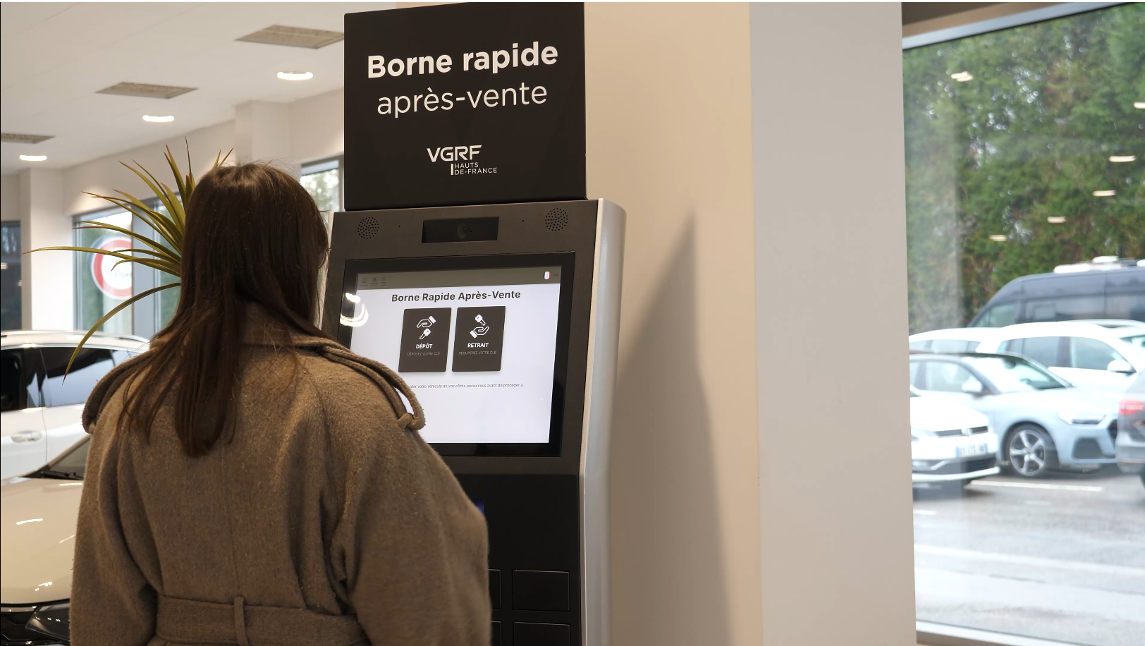Škoda Nantes - Borne rapide après-vente